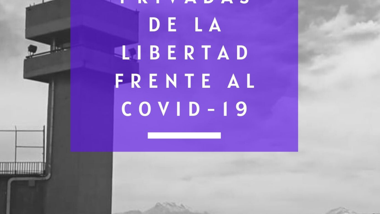 Situación de las personas privadas de la libertad frente al Covid-19